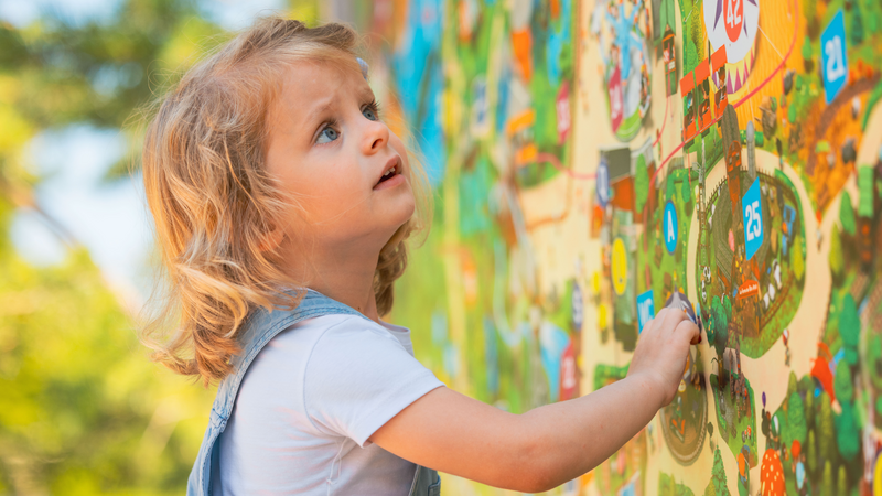 Grand jeu de piste familial dans le parc