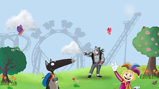Le Parc Bagatelle lance un grand jeu de piste familial avec Loup pour les ponts de mai !