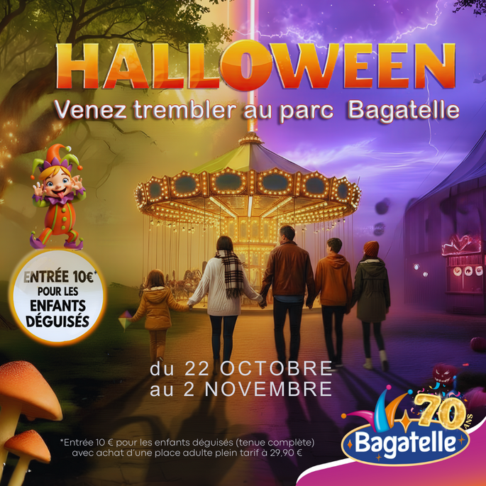 Halloween à Bagatelle 2025 !
